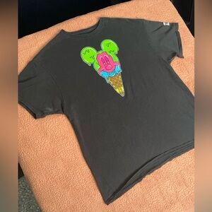 Neff x Disney Mickey Mouse Ice Cream Unisex/Mens T-shirt / SIZE XL